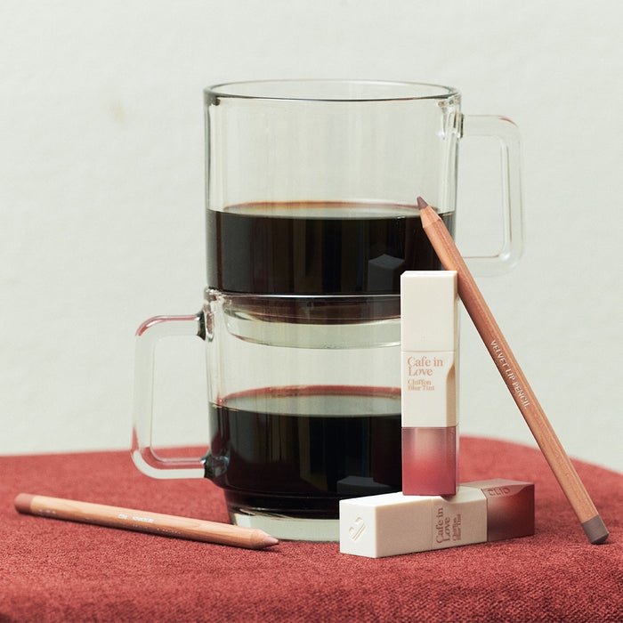 Chì kẻ viền môi CLIO Velvet Lip Pencil Set 02 Peach Beige