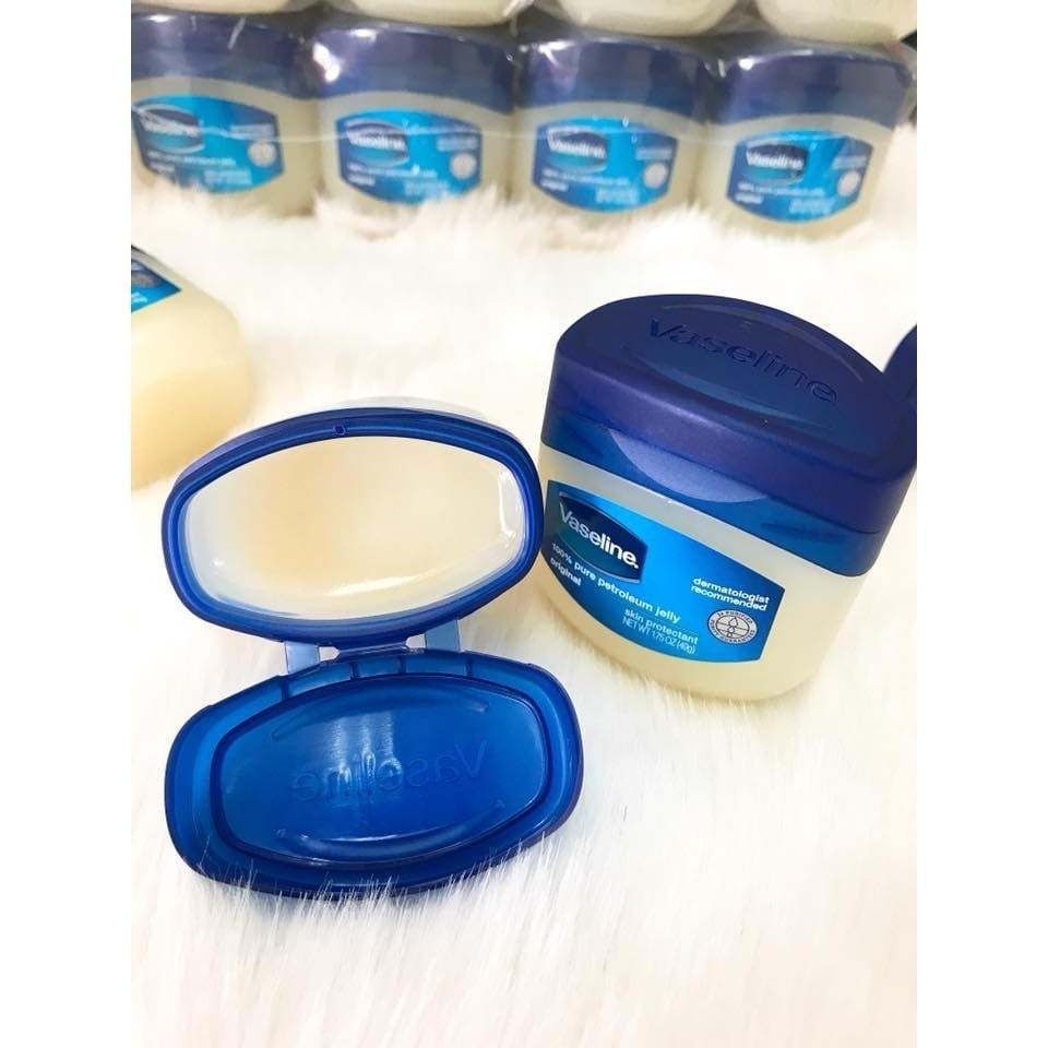 Sáp dưỡng ẩm Vaseline: Vaseline Original Protecting Jelly , 50ml/hũ.