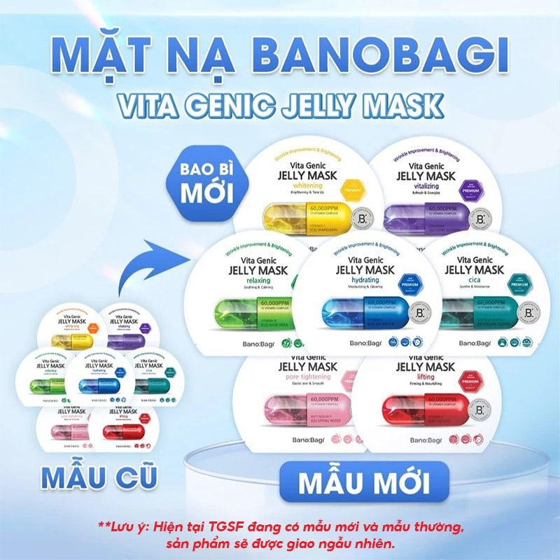 MN BANOBAGI VITA GENIC JELLY MASK HYDRATING