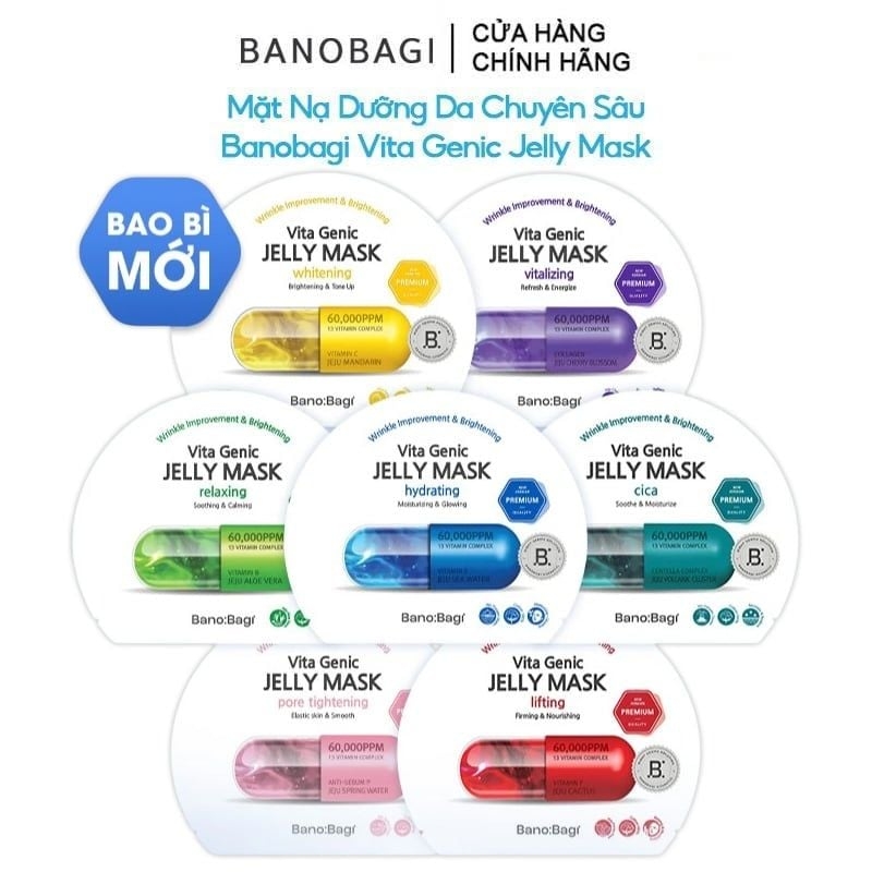 MN BANOBAGI VITA GENIC JELLY MASK HYDRATING