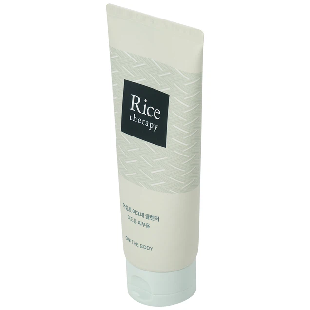 On THE BODY Rice therapy Heartleaf Acne Cleanser