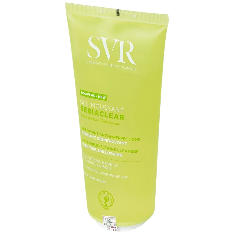 SVR Sebiaclear Gel Moussant 200ml
