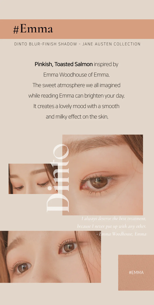 Bảng mắt Dinto Shadow 701 Jane Austen Collection -6g