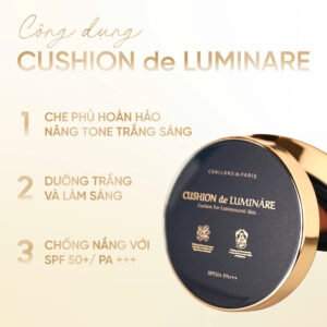 Cushion Kim Cương CHALLANS de PARIS CUSHION de LUMINÁRE Thương hiệu: Skanskin 15g/hộp