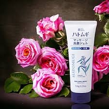 Gel rửa mặt Reihaku Hatomugi Massage Face Wash Gel 150g - 4513574037120