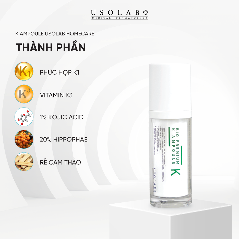 Tinh chất dưỡng da USOLAB BIO PREMIUM K AMPOULE 30ML (8809801692481)
