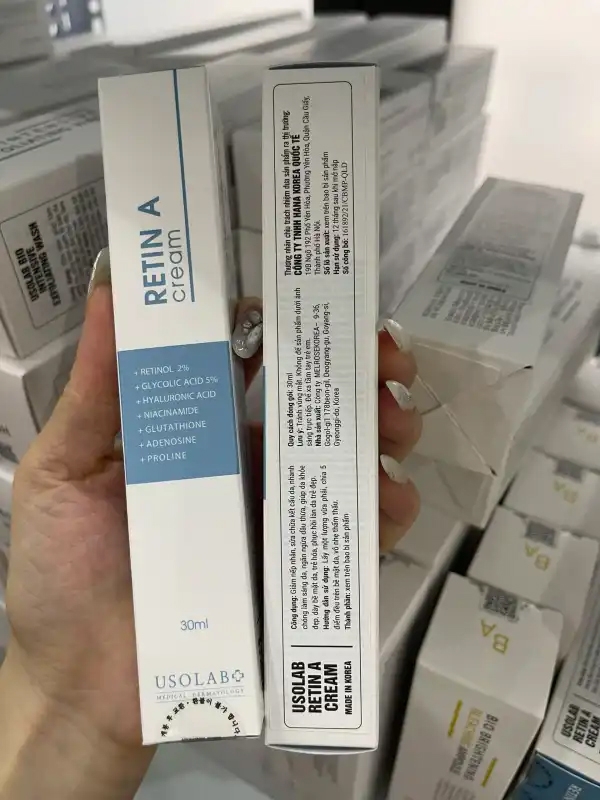 Kem chống lão hóa đa cấp độ USOLAB RETIN A CREAM 30ML (8809801690746)