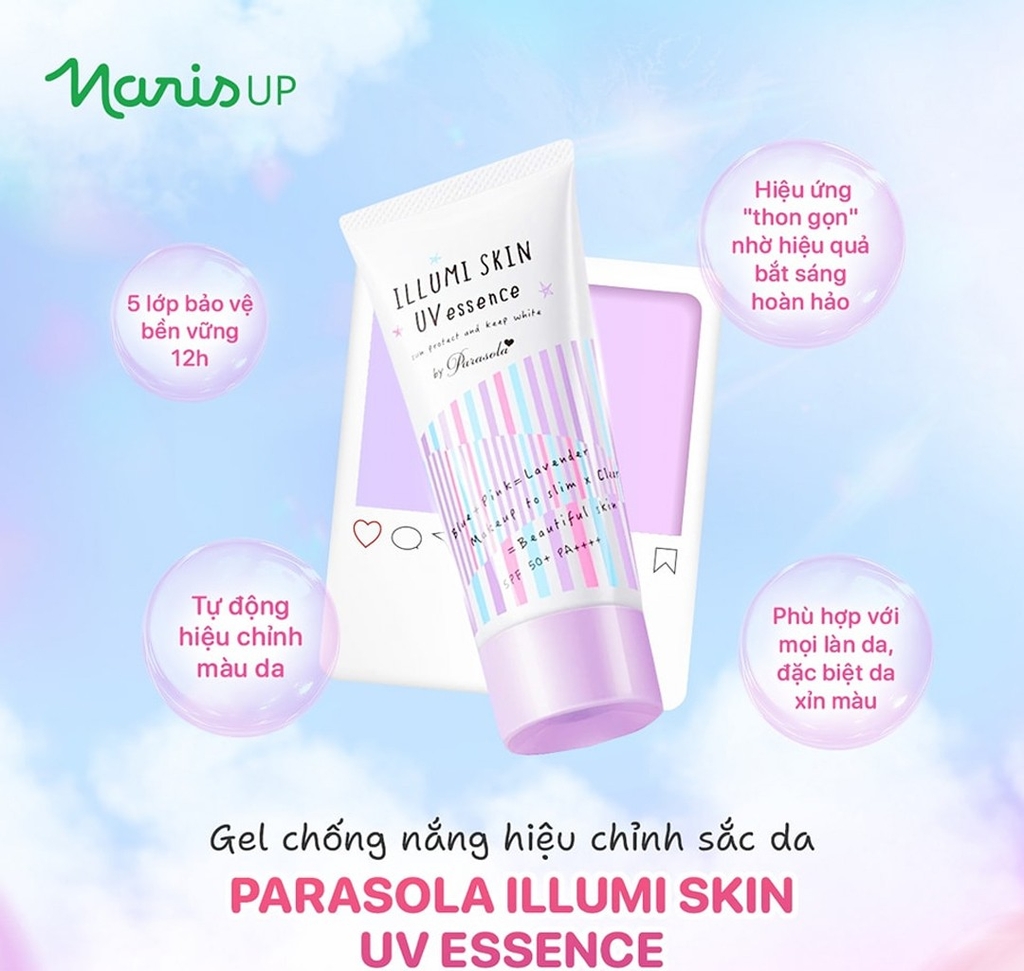 Gel dưỡng chống nắng PARASOLA 90g - PARASOLA FRAGRANCE UV CUT GEL