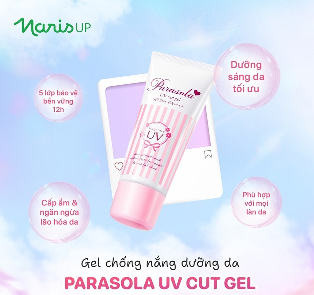 Gel dưỡng chống nắng PARASOLA 90g - PARASOLA FRAGRANCE UV CUT GEL