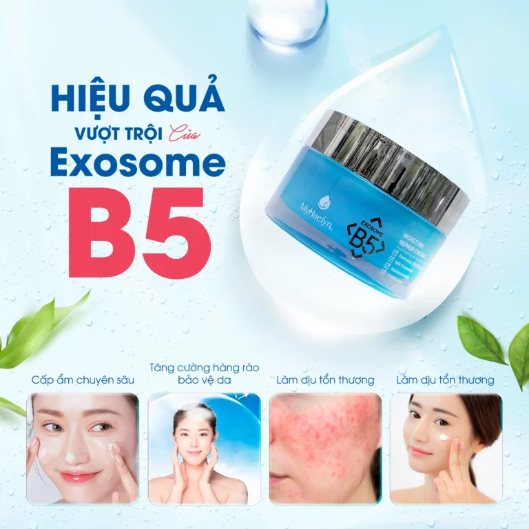 KEM EXOSOME B5 SOOTHING REPAIR CREAM 50ML (MYHAELYN EXOSOME B5 MOISTURE REPAIR CREAM-8809976990658)