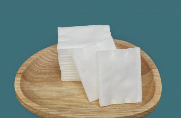 Bông tẩy trang hiệu Ibeaudy Reskin, miếng vuông,180miếng/gói