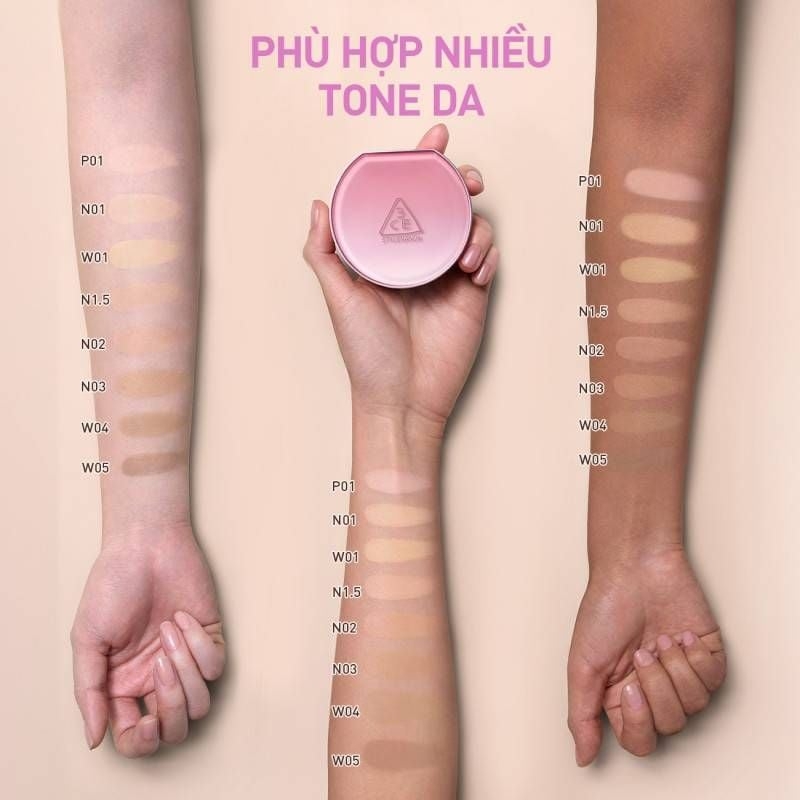 3CE Fitting Mesh Cover Cushion-N1.5