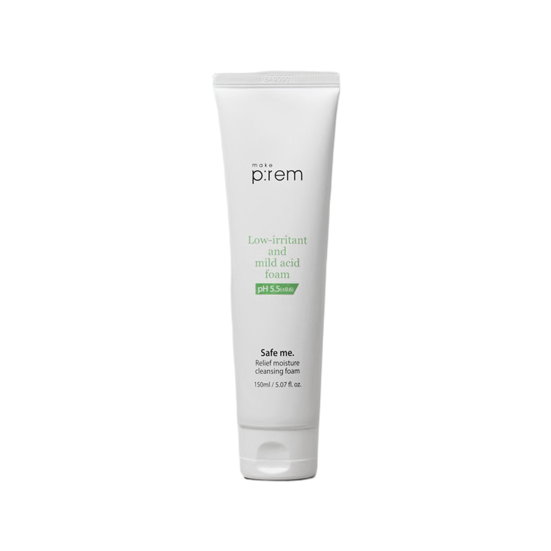 Sữa rửa mặt MAKE P:REM Safe me. Relief Moisture Cleansing Foam 100ml