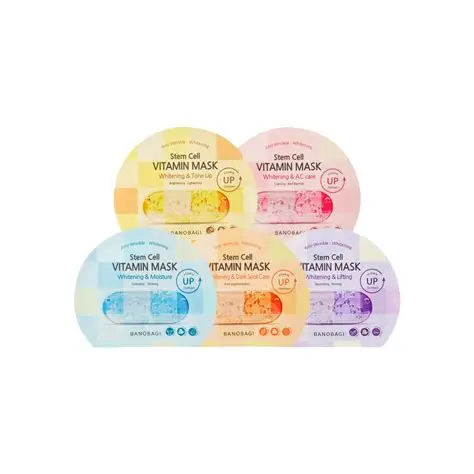 Mặt nạ BANOBAGI Stem Cell Vitamin Mask Whitening And AC Care