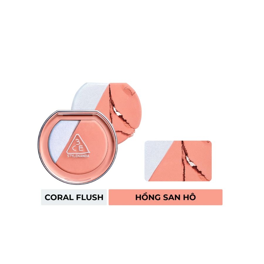 3CE PHẤN MÁ HỒNG BẮT SÁNG - Coral Flush (G4420500)