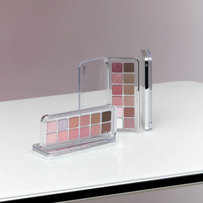 Bảng phấn trang điểm dành cho vùng da quanh mắt CLIO PRO EYE PALETTE AIR 04 PINK PAIRING
