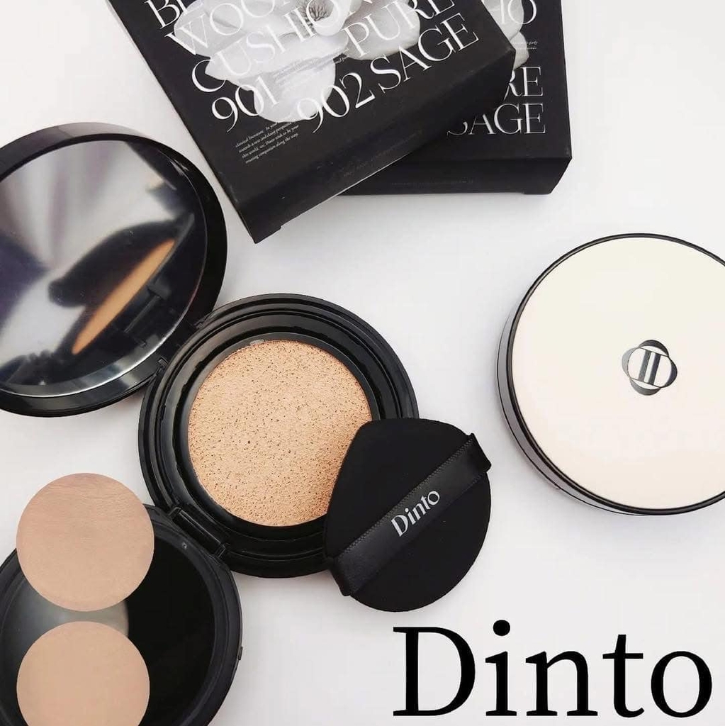 Phấn nước Dinto Cushion Blur-Finish Wooncho 901 Pure Wooncho-12g
