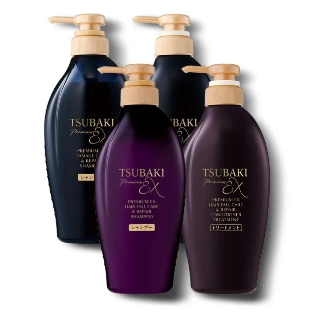 TSUBAKI Dầu xả phục hồi chuyên sâu 450ml (TSUBAKI PREMIUM EX DAMAGE CARE & REPAIR CONDITIONER)