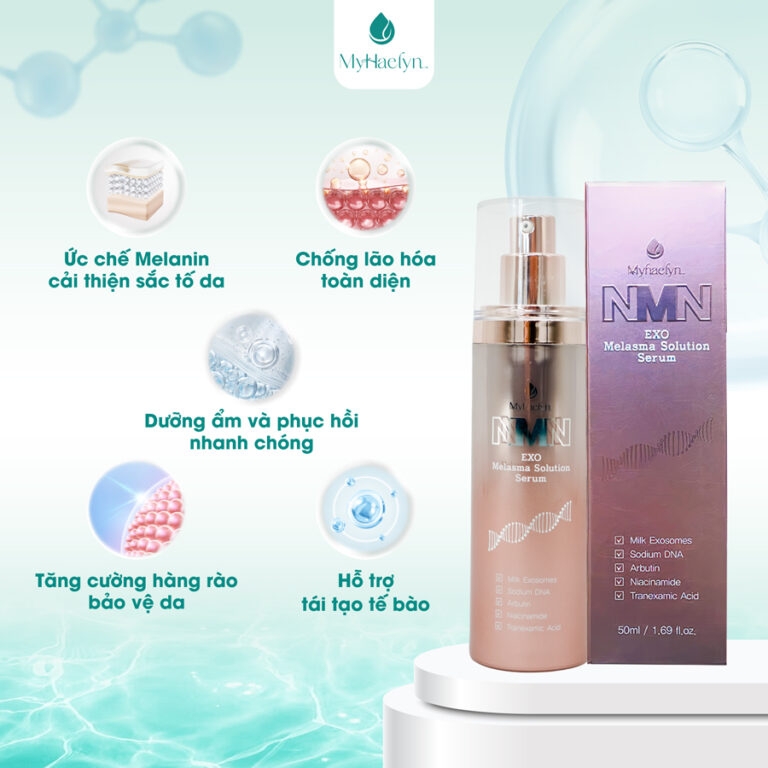 SERUM EXO SOME NMN MELASMA CAO CẤP 50ML (MYHAELYN NMN EXO MELASMA SOLUTION SERUM - 8809186779586)