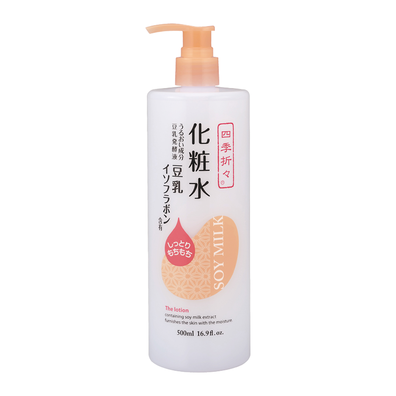 Nước hoa hồng chiết xuất đậu nành SHIKIORIORI Soymilk Lotion 500ml