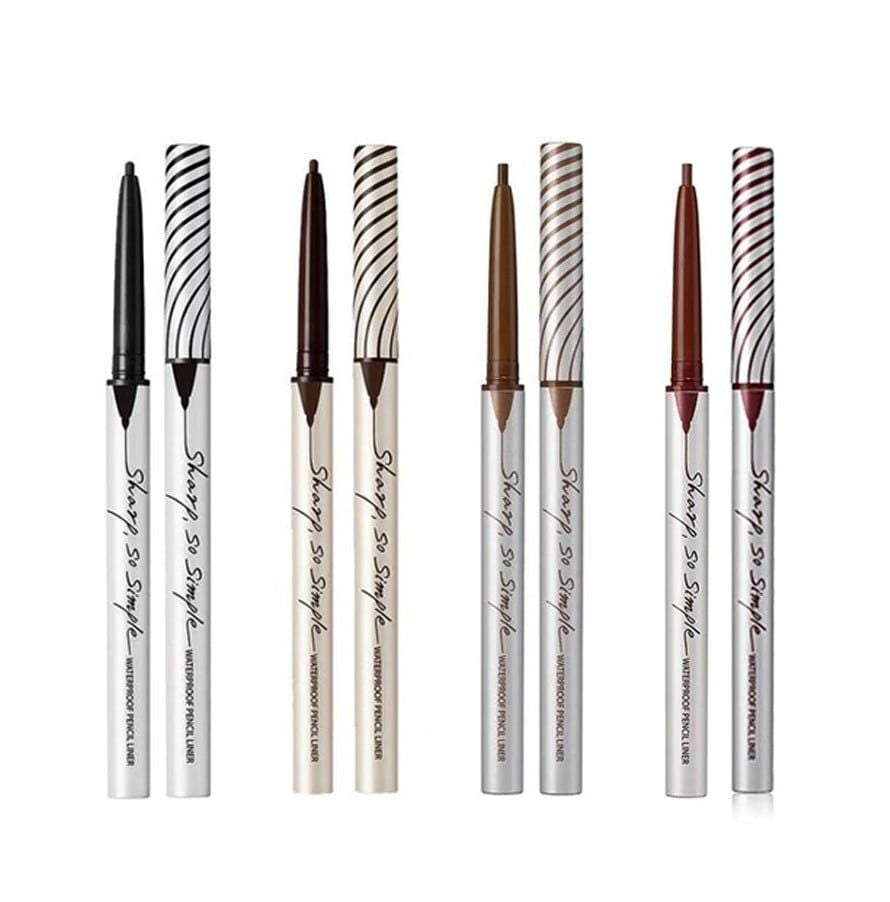 Chì kẻ mắt CLIO SHARP, SO SIMPLE WATERPROOF PENCIL LINER 01 BLACK