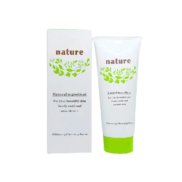 Sữa rửa mặt trắng da - NATURE WHITENING CLEANSING FOAM