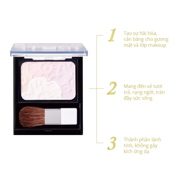 Phấn trang điểm má - NARIS OTONA OTOME SWEET DESIGNING CHEEK CLOLOR 401 (Hàng khuyến mại không thu tiền)