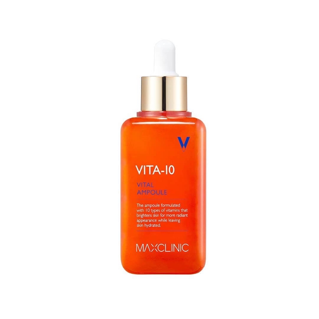 Tinh Chất Dưỡng Sáng Da Mờ Thâm Maxclinic Vita10 Vital Ampoule 100ml