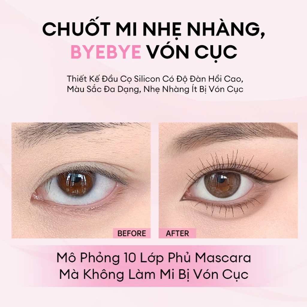 CHUỐT MI COLORKEY Long & Dense Mascara 4.5g