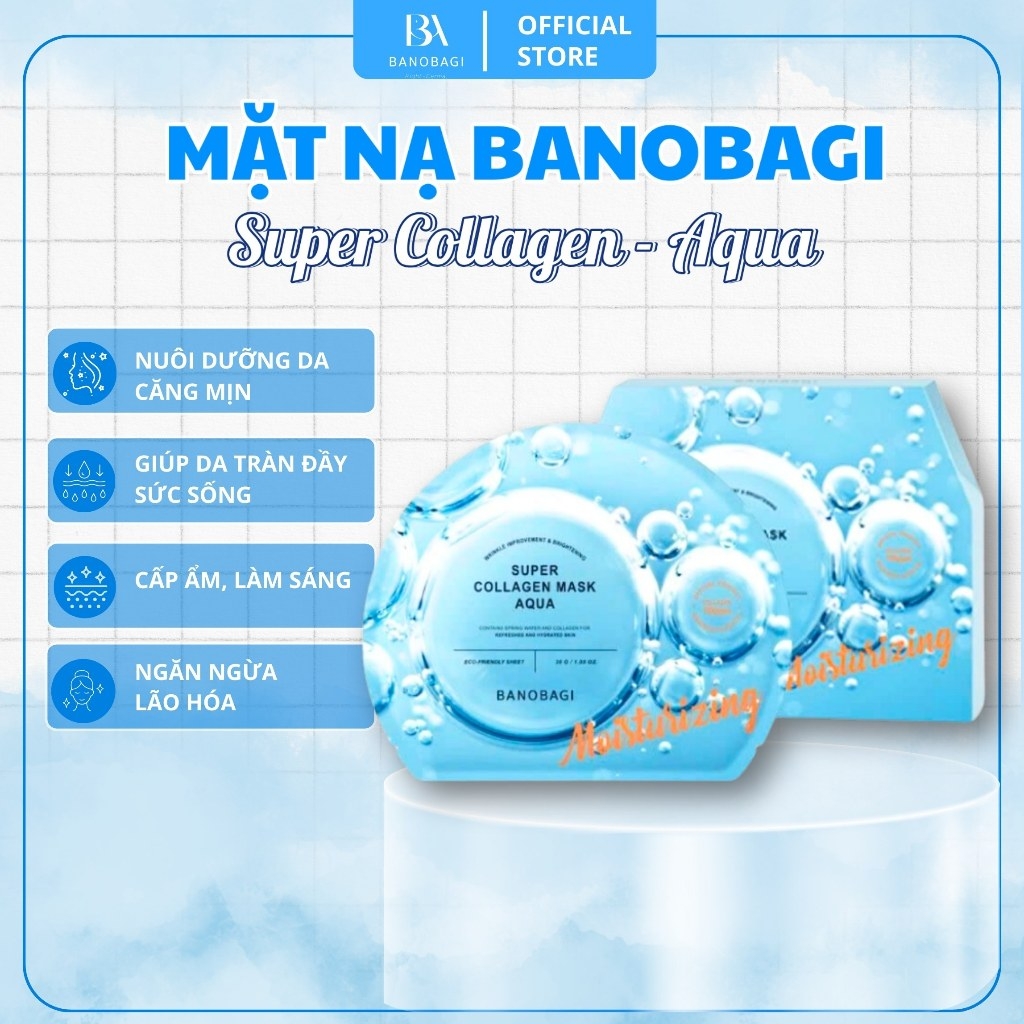 Mặt nạ BANOBAGI Super Collagen Aqua