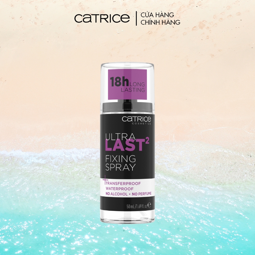 Xịt khoá nền Catrice Ultra Last2 Fixing Spray 50ml