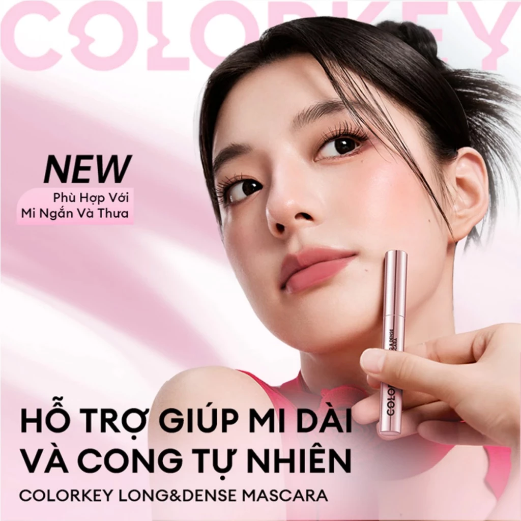 CHUỐT MI COLORKEY Long & Dense Mascara 4.5g