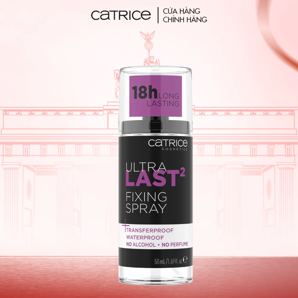Xịt khoá nền Catrice Ultra Last2 Fixing Spray 50ml