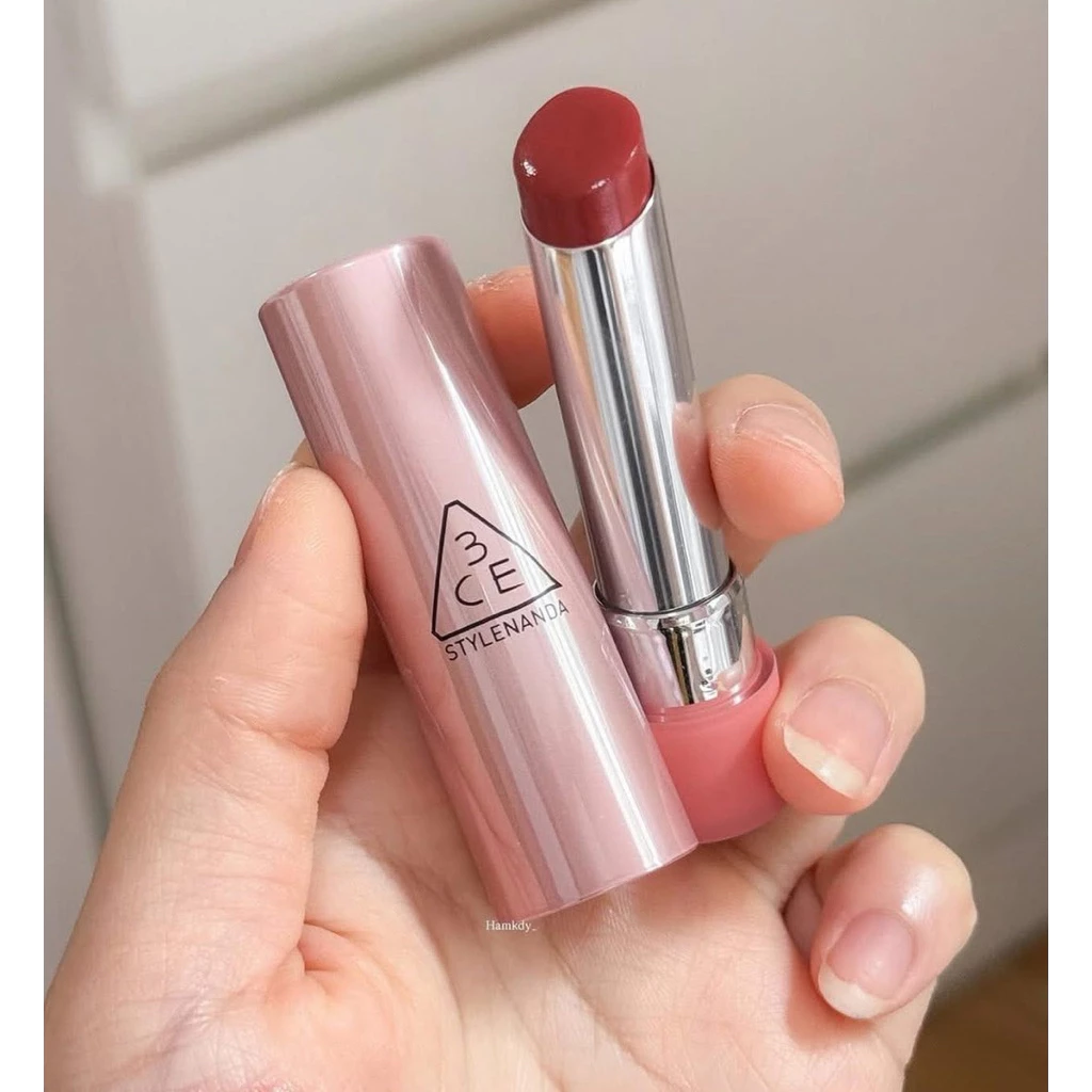 Son Dưỡng 3CE Glazy Lip Glow #34 Rose Glaze