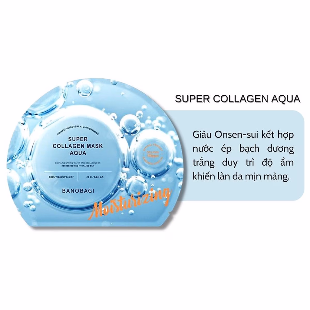 Mặt nạ BANOBAGI Super Collagen Aqua