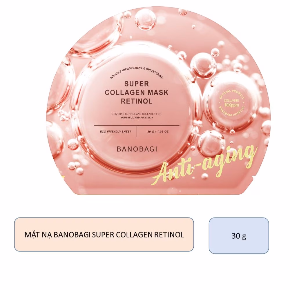 Mặt nạ BANOBAGI Super Collagen Retinol