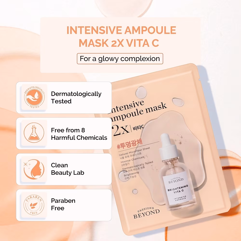BEYOND INTEN AMPOU MASK 2X VITA C 25ml