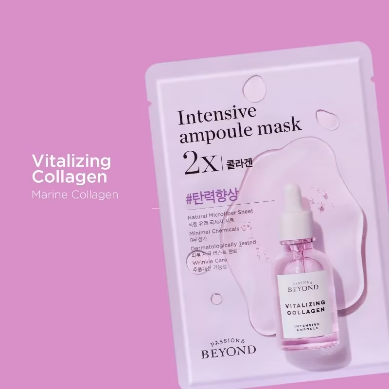 BEYOND INTEN AMPOU MASK 2X COLLAGEN 25ML