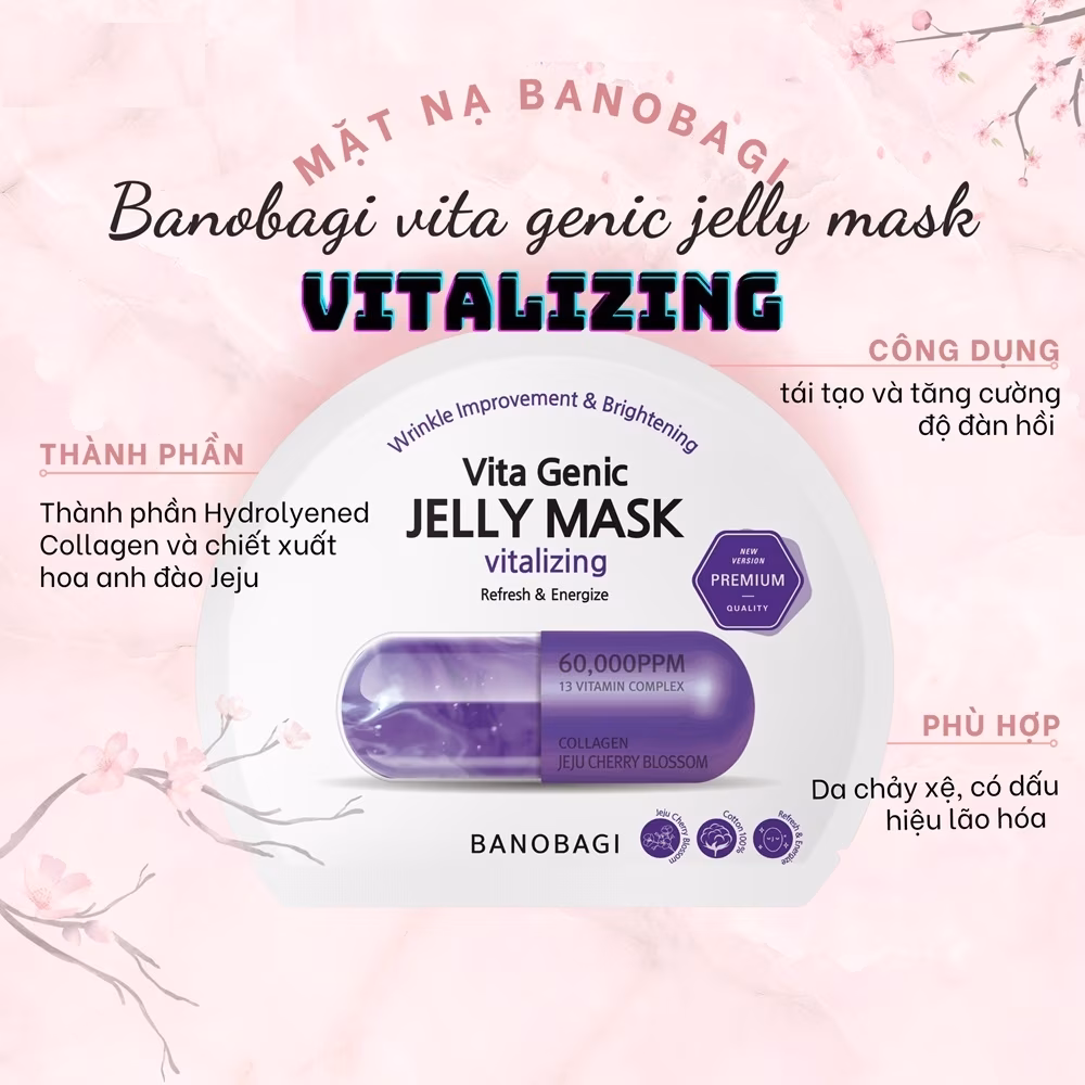 MN BANOBAGI VITA GENIC JELLY MASK VITALIZING