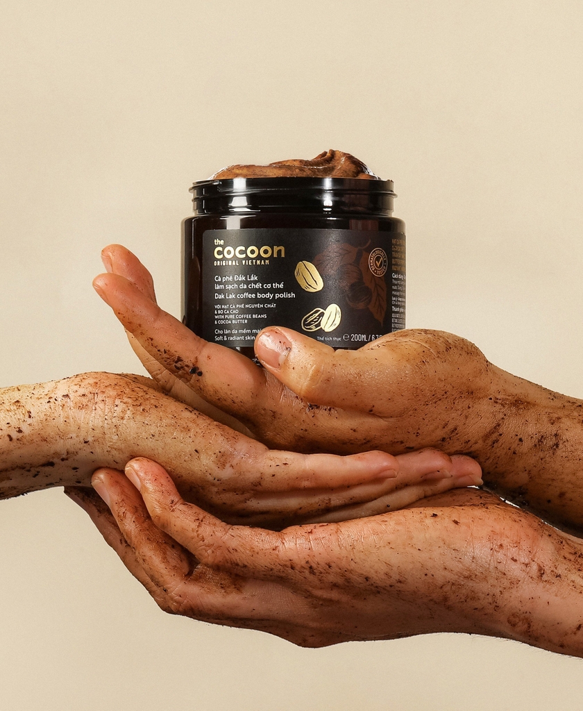 COCOON - Cà phê Đắk Lắk làm sạch da chết cơ thể 200ML