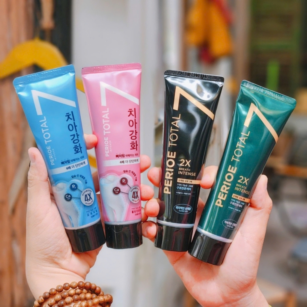 KEM ĐÁNH RĂNG PERIOE TOTAL7 INTENSE CLEANMINT REPAIR TOOTHPASTE