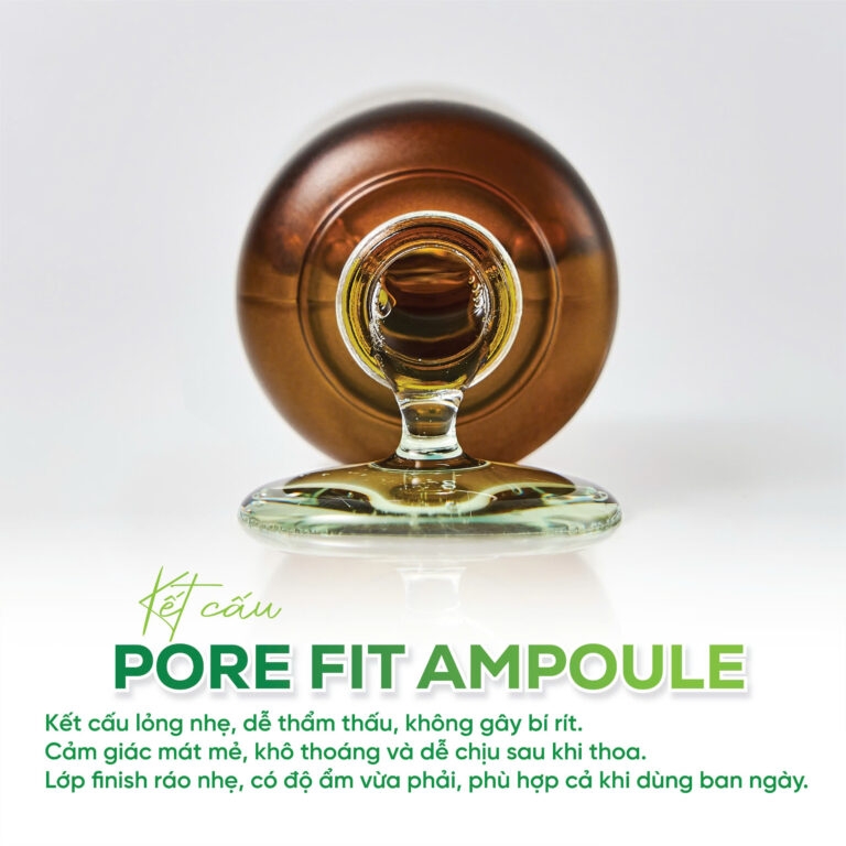 Tinh chất veggie vita pore fit ampoule Thương hiệu: Herbloom 30ml/chai