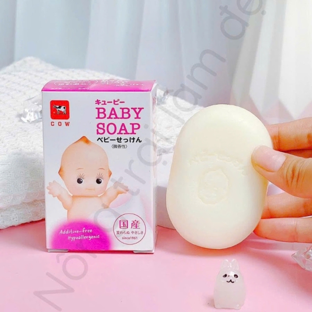 Xà phòng tắm cho bé COW Baby Soap 90g - 4901525369015 ( Hàng khuyến mại không thu tiền)