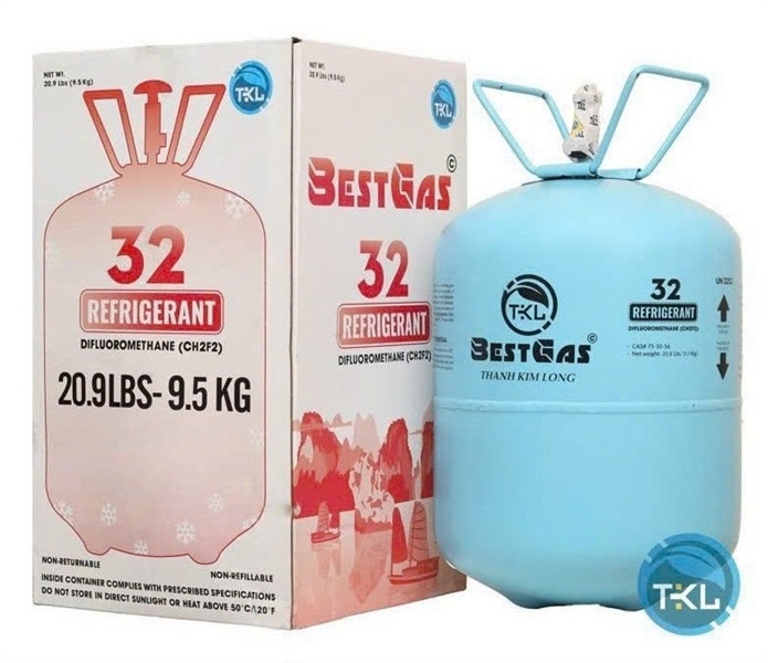 Gas R32 BestGas Ấn Độ TKL (Net: 9.5Kg)