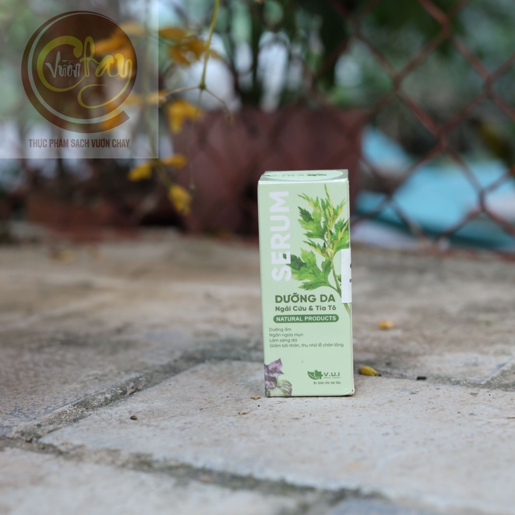 Serum dưỡng da ngải cứu tía tô V.U.I (dùng ngày và đêm)