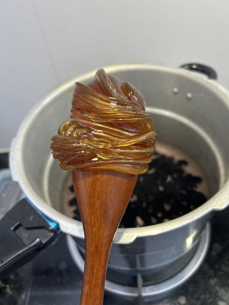 Mạch nha nếp nấu củi hũ 700g