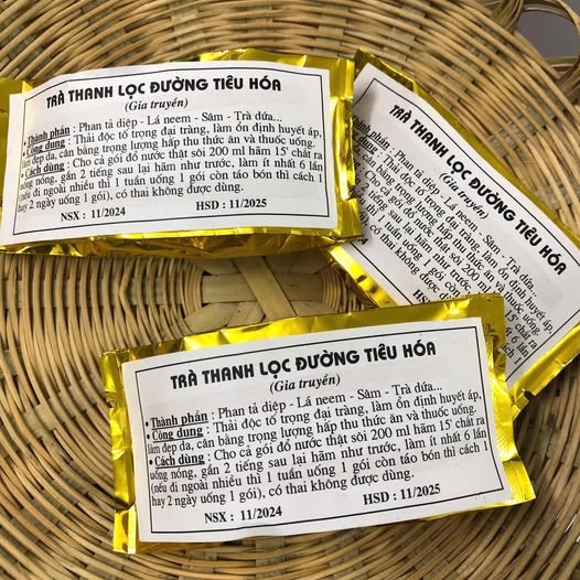 Trà thải độc phan tả diệp 15g