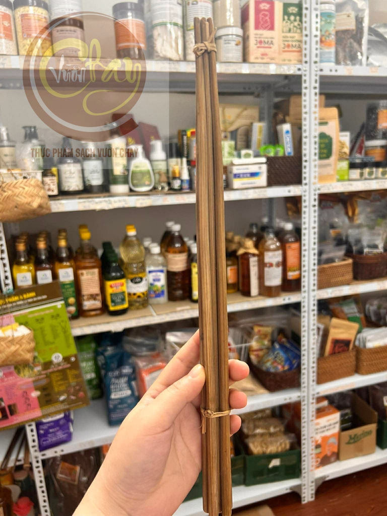 Set 3 đôi đũa xào bằng tre già (kiểu Nhật)