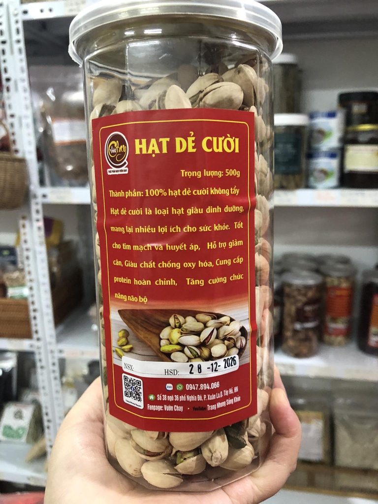 Hạt dẻ cười hộp 400g