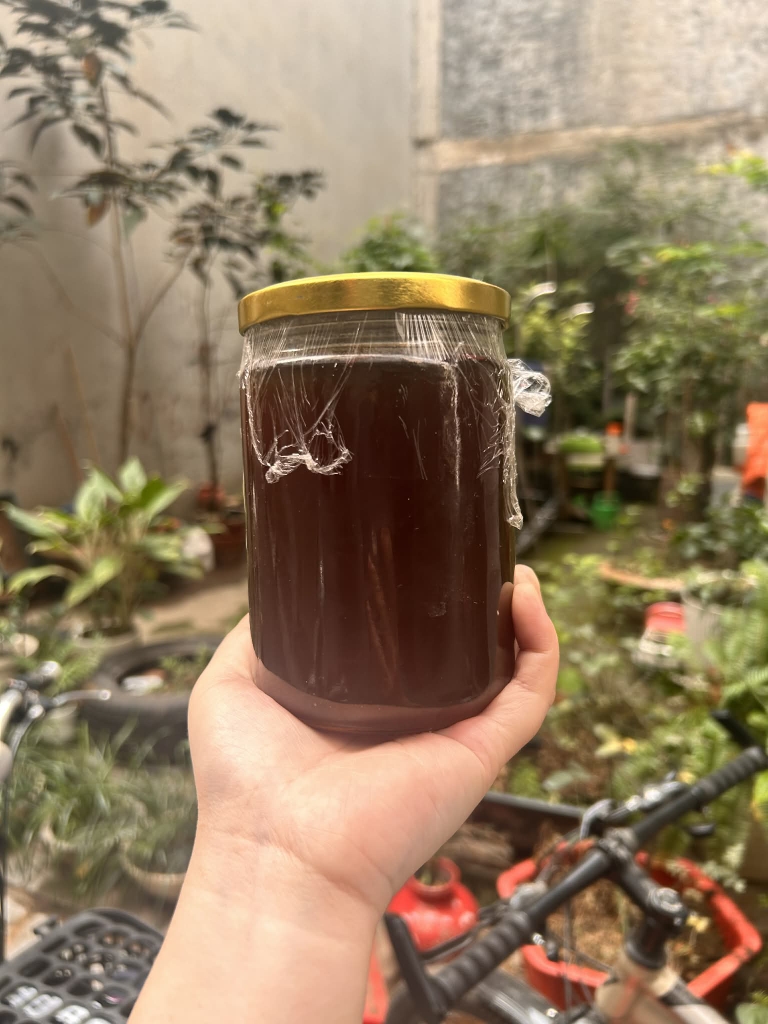 Mạch nha nếp nấu củi hũ thủy tinh 500g